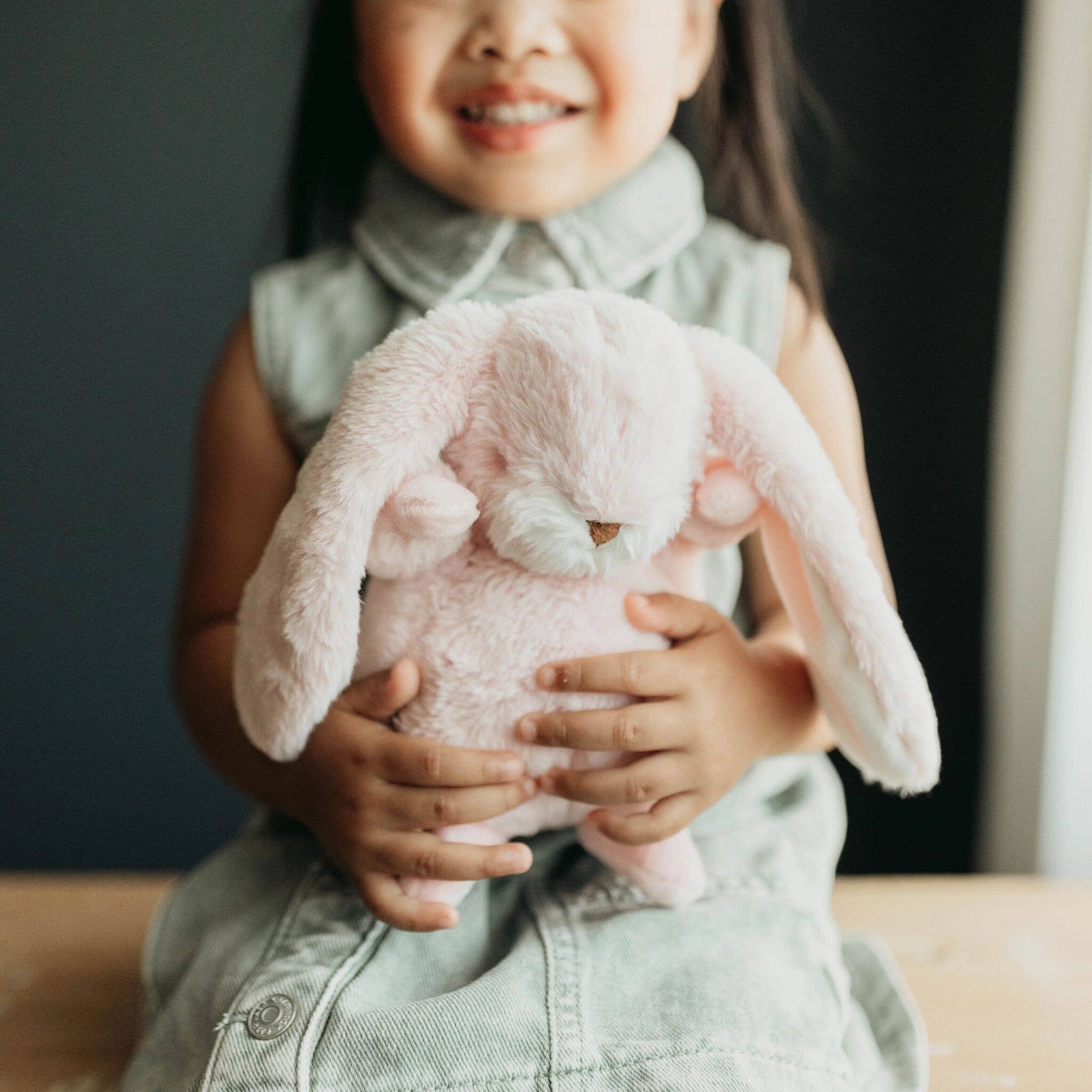 Tiny Nibble 8" Bunny - Pink