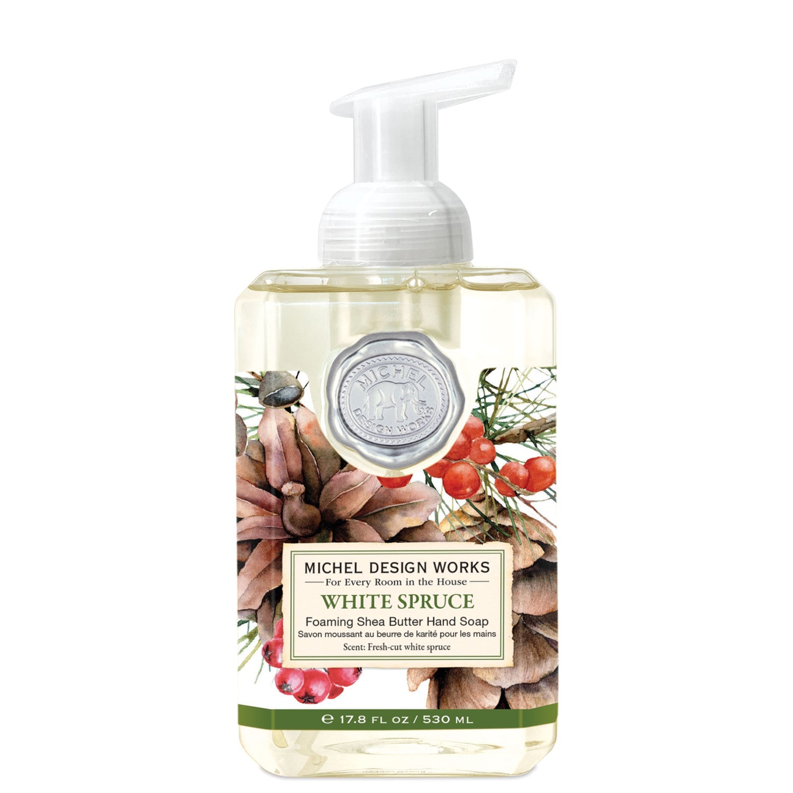 Michel Design Works White Spruce Foaming Soap
