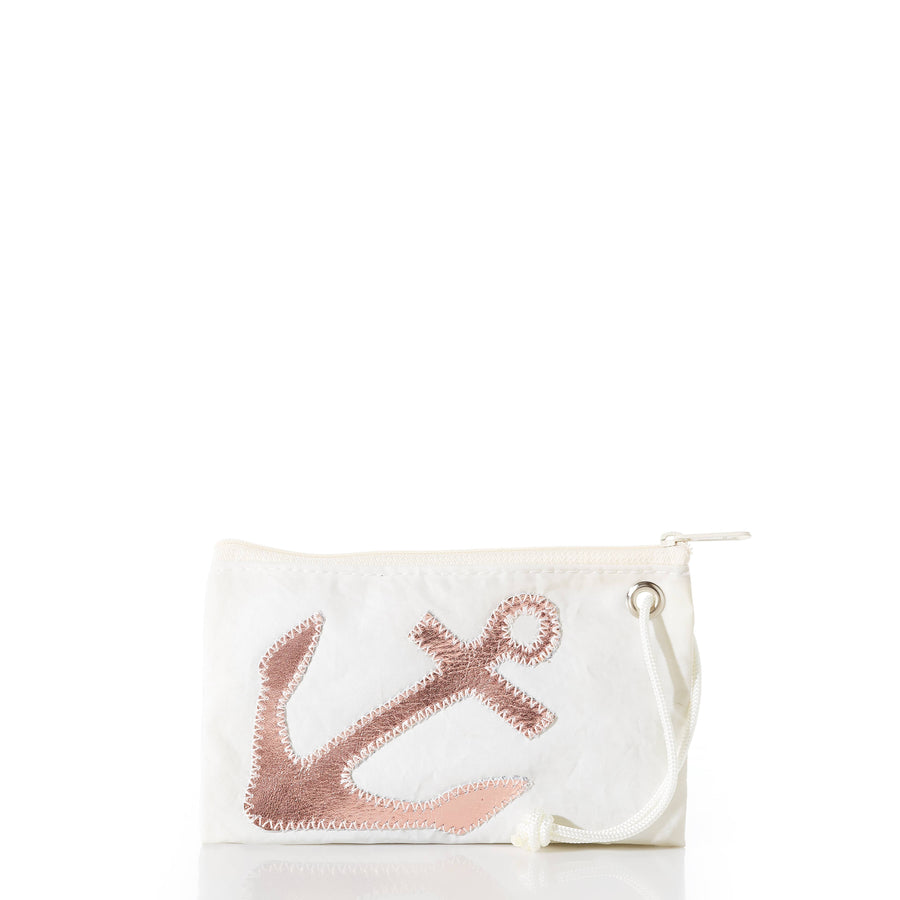 Rose Gold Anchor Wristlet