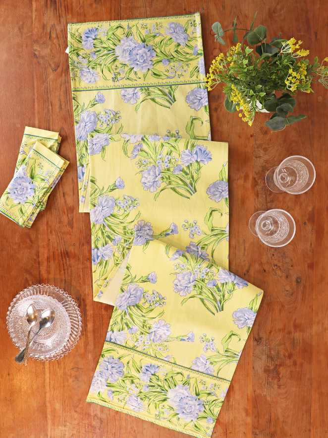 Yellow Sacha Table Runner
