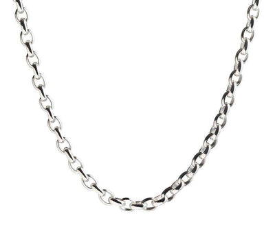 Enhance Your Wardrobe with Lola & Company's Silver Rolo Chain 3mm
