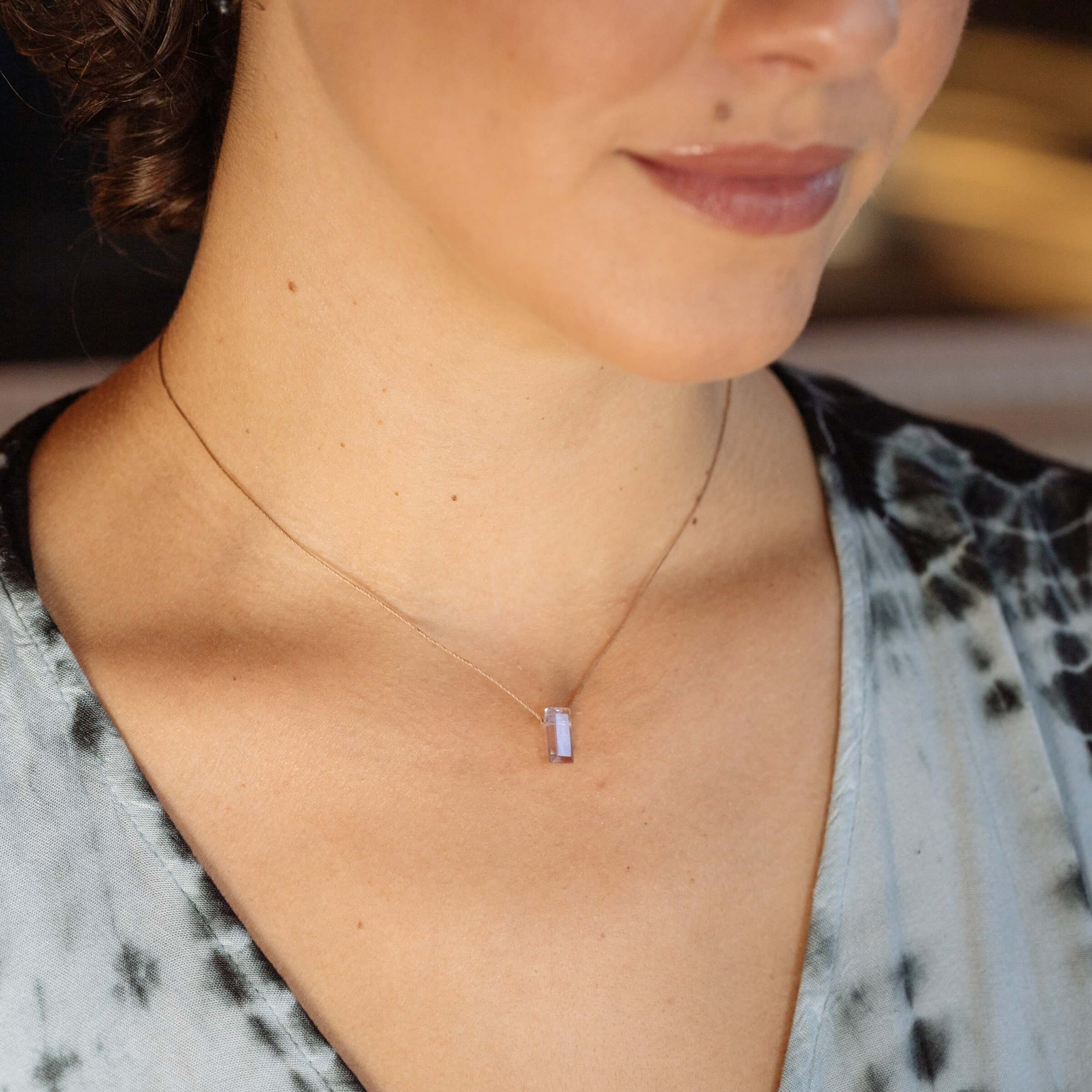 Amethyst Necklace- Fearless