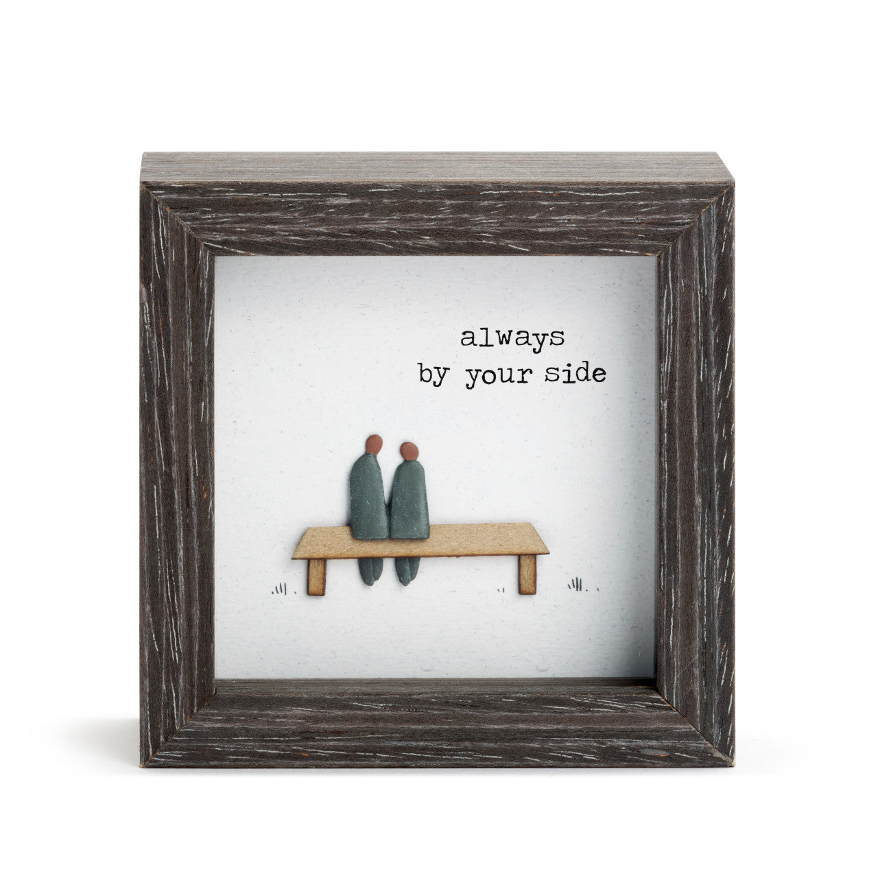 Demdaco Always By Your Side Shadow Box, Sharon Nowlan Collection