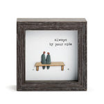 Demdaco Always By Your Side Shadow Box, Sharon Nowlan Collection
