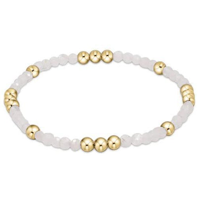 Worthy Pattern 3mm Bead Bracelet