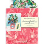 FreshCut Paper Mini Hummingbird Card Pop-Up Greeting