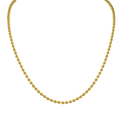 Lola Chain Gold Ball 3mm