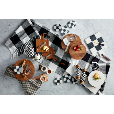 Checkered Salt & Pepper Set