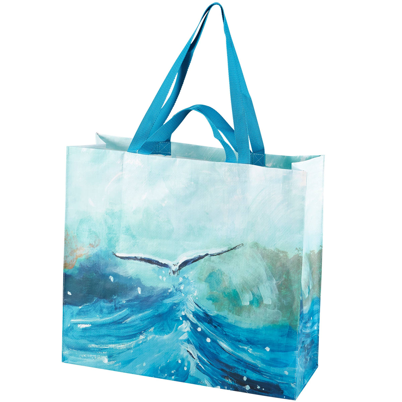 Ocean Wave Shopping Tote