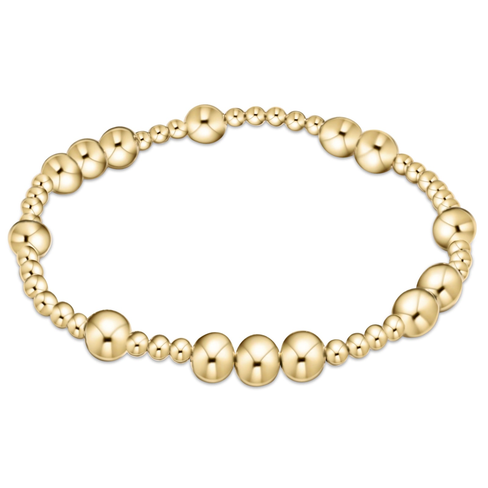 E Newton Hope Unwritten Bead Bracelet - Gold
