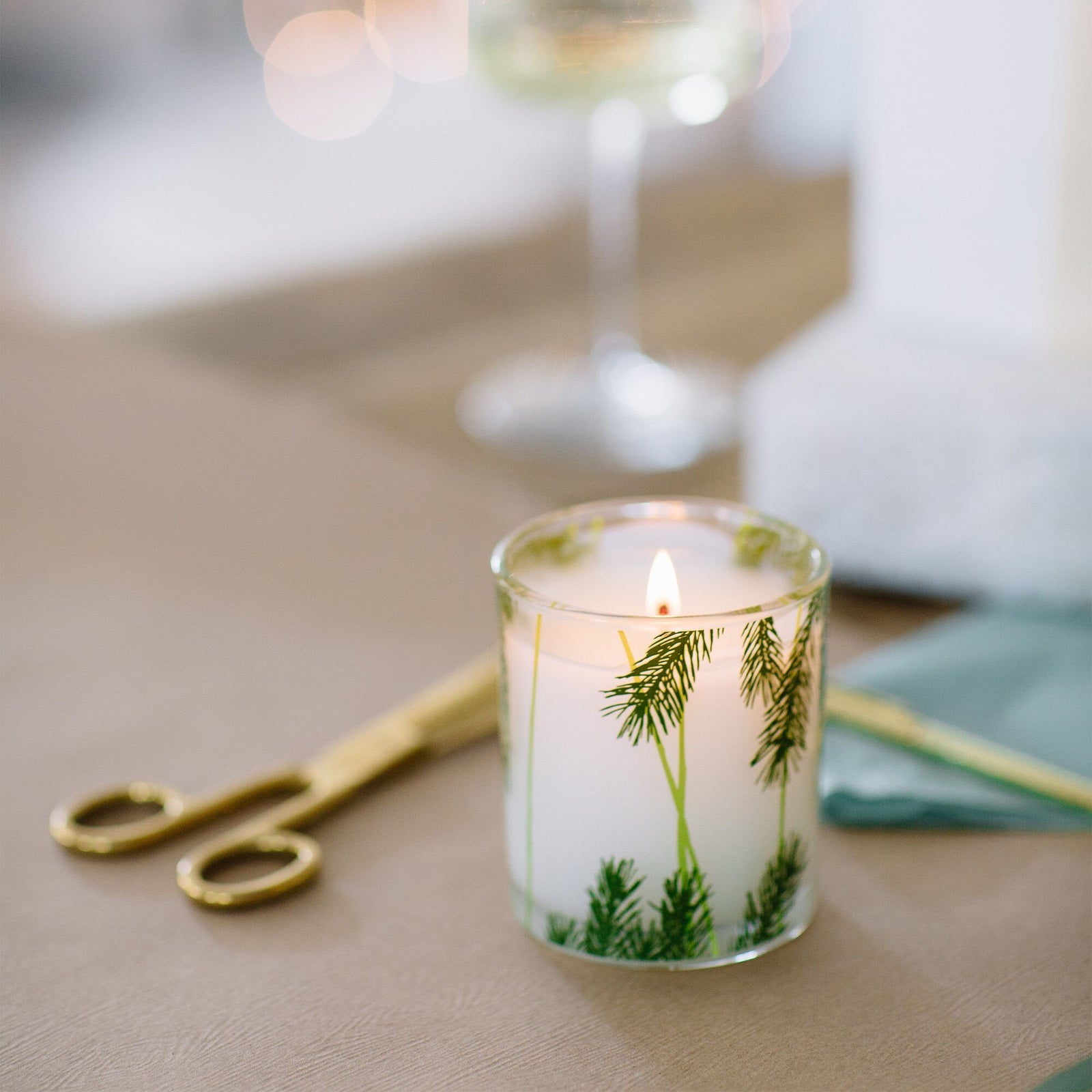 Thymes Frasier Fir Pine Needle Candle, view 4