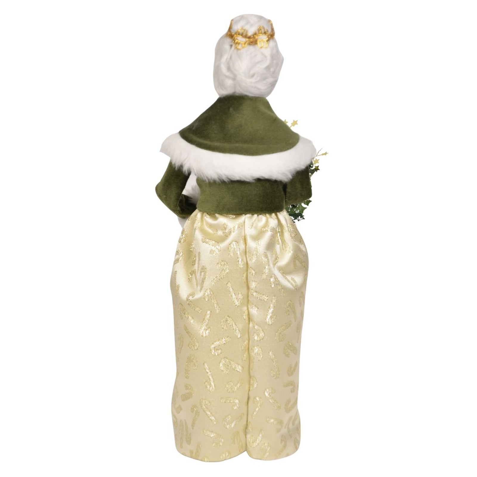 Byers' Choice Gold Sparkle Mrs. Claus Caroler, view 6