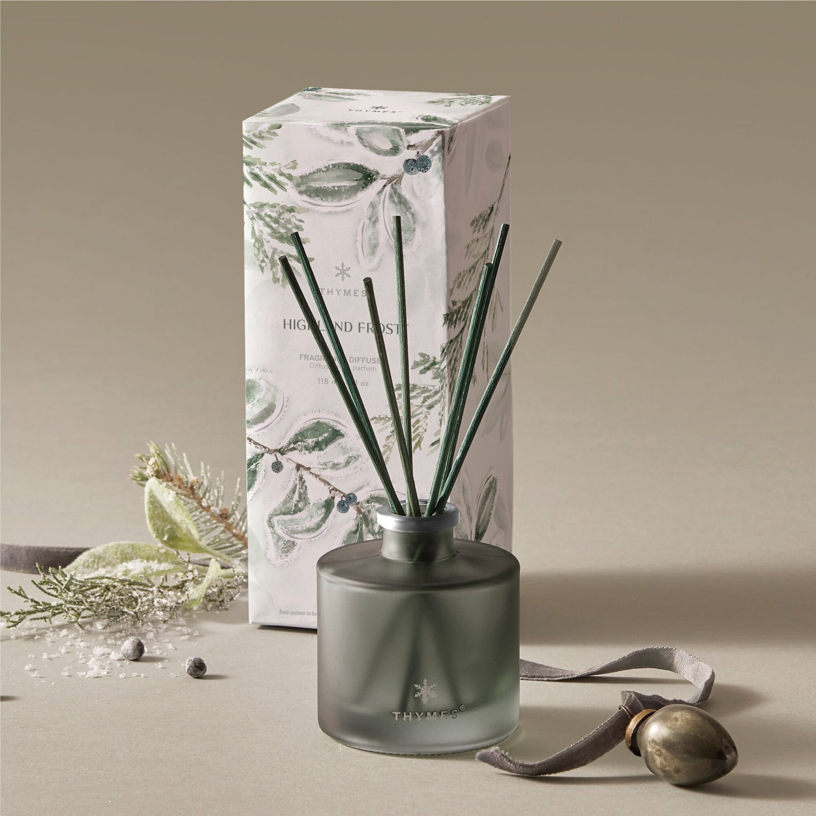 Thymes Highland Frost Petite Reed Diffuser, view 2