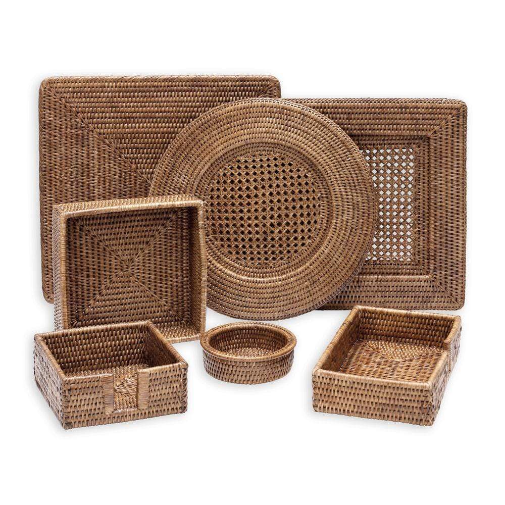 Rattan Square Placemat