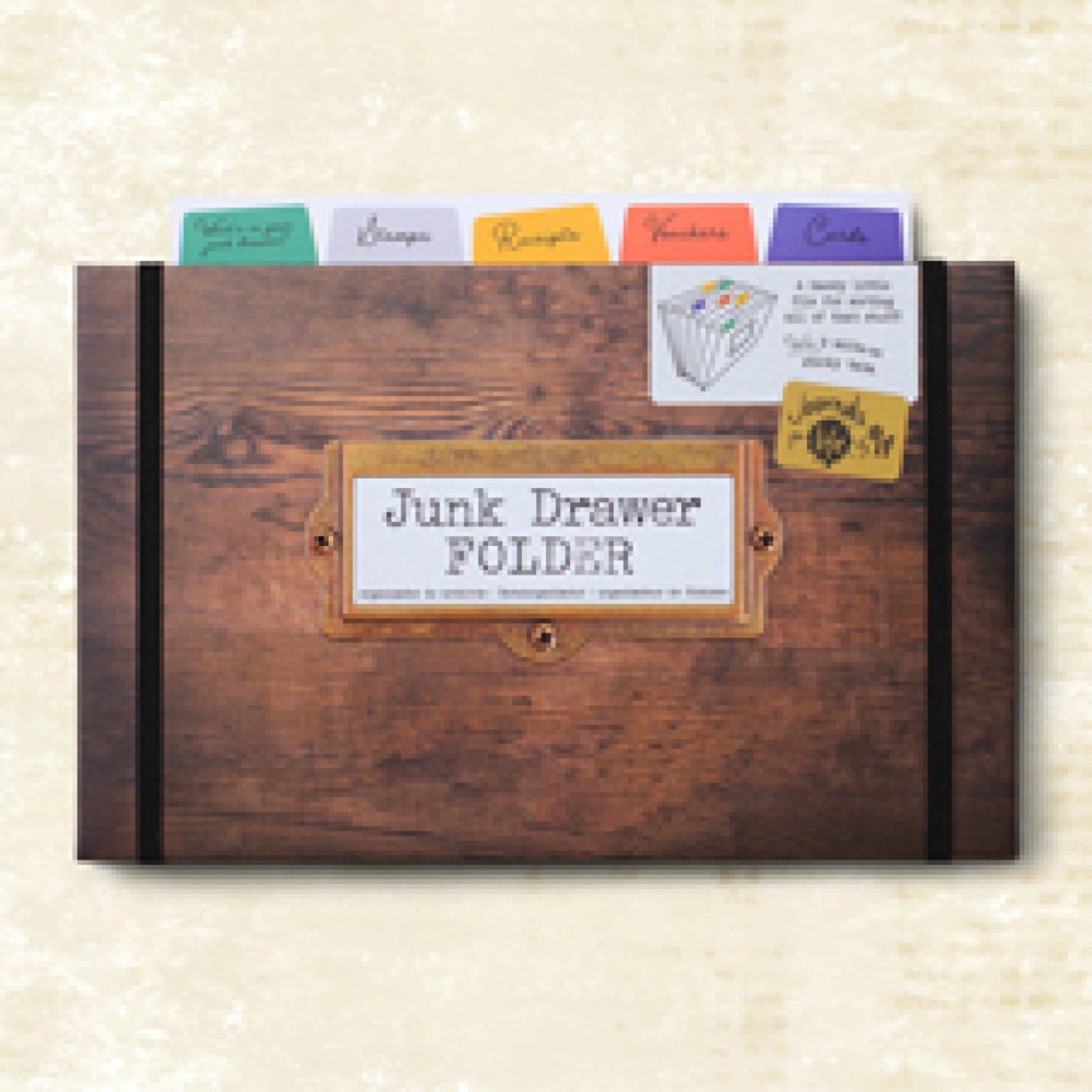 Junk Drawer Concertina Folder