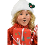 Byers' Choice Shopping Family Girl Caroler, view 2