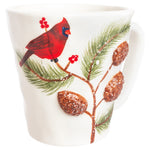 Pinecones & Cardinals Mug, view 3