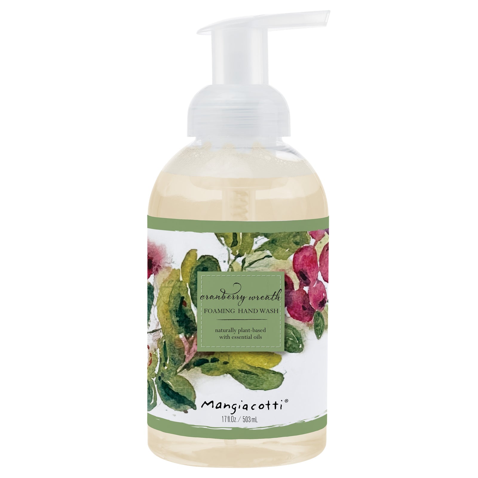 Mangiacotti Cranberry Wreath Foaming Hand Wash