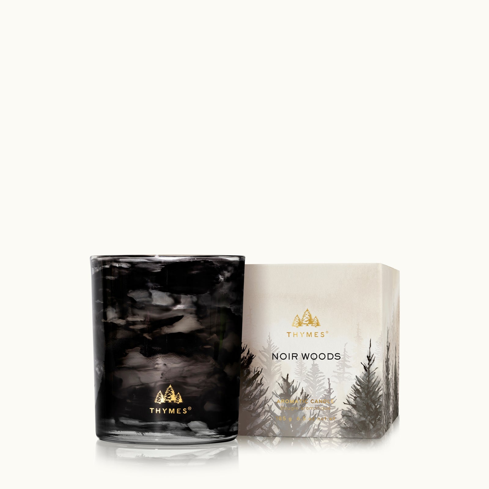 Thymes Noir Woods Poured Candle 6.5 oz