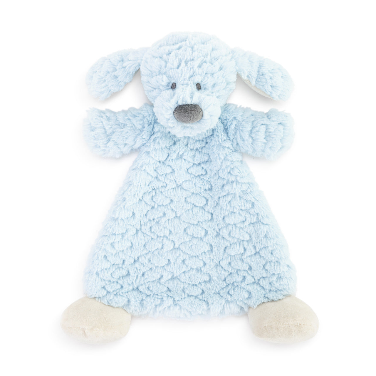 Demdaco Duke Dog Rattle Blankie, plush security lovey