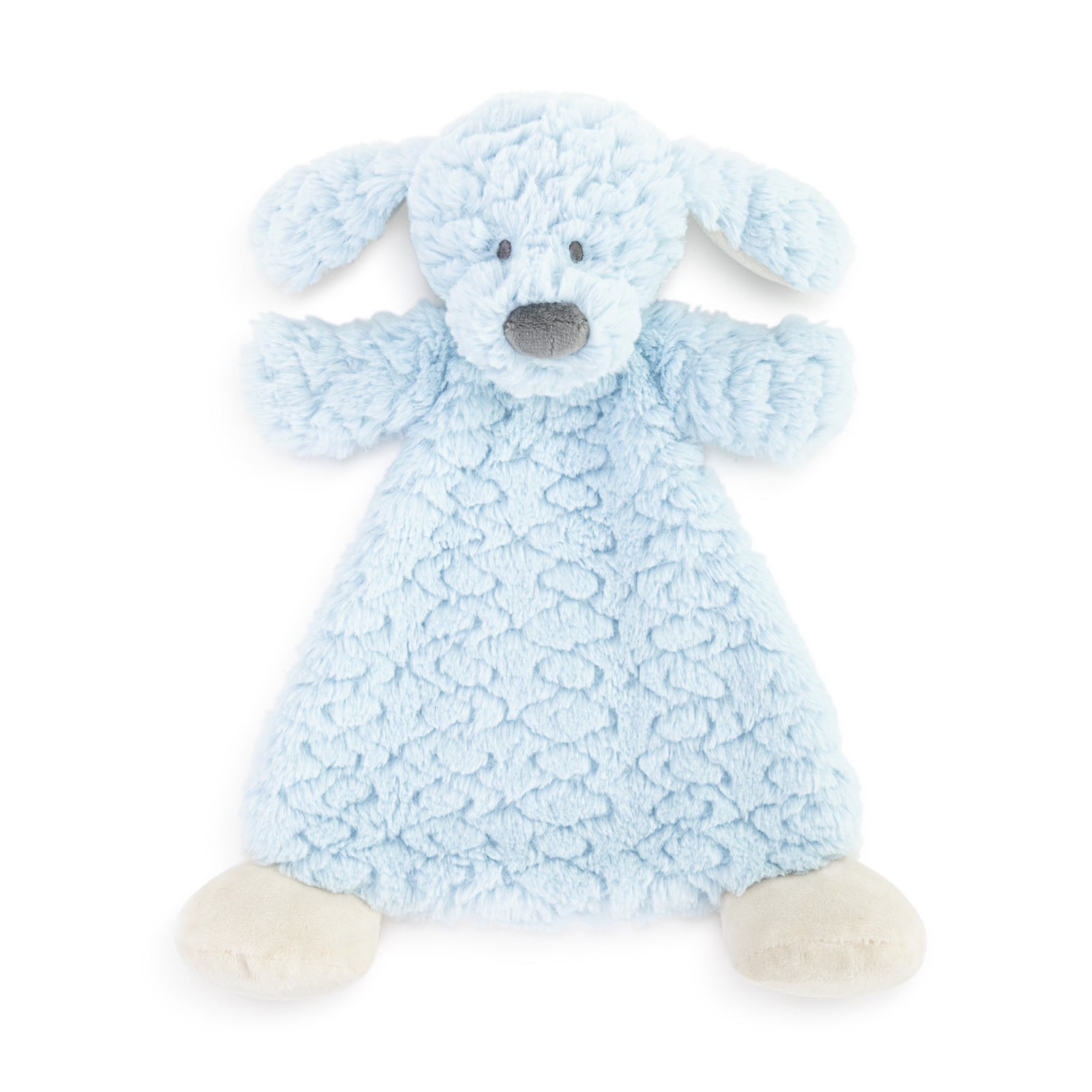 Demdaco Duke Dog Rattle Blankie, plush security lovey