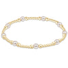 Classic Purpose 4mm Bead Bracelet - Pearl