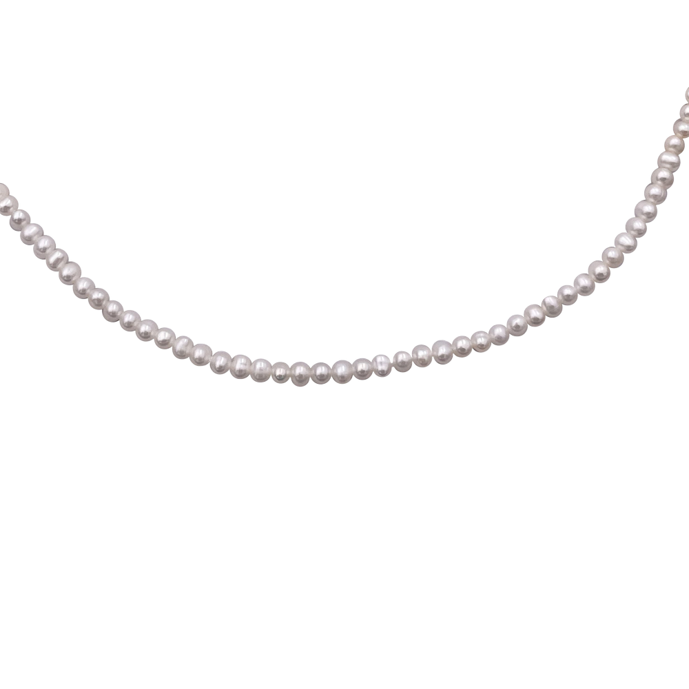 Choker Petite Pearl Nugget 4mm 16"