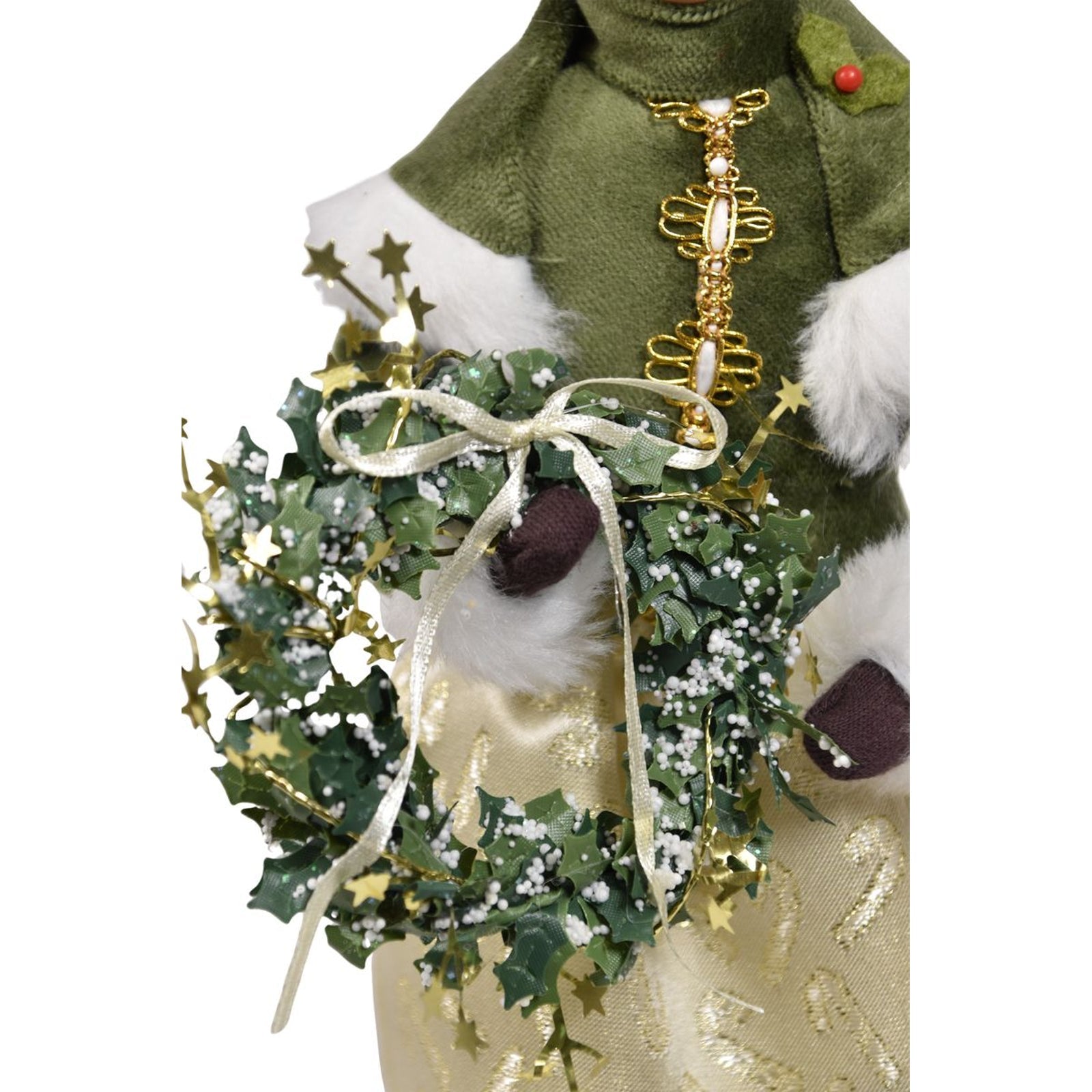 Byers' Choice Gold Sparkle Mrs. Claus Caroler, view 4