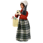 Byers' Choice Shopping Family Woman Caroler, view 3
