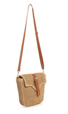 Raffia Crossbody Bag