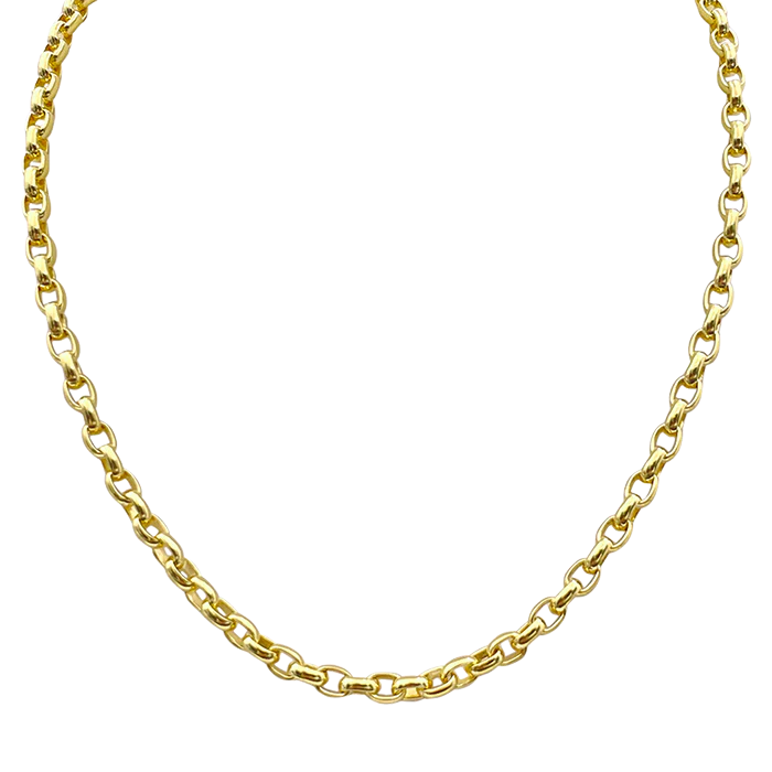Lola Chain Gold Signature Rolo 4mm