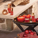 Thymes Simmered Cider Copper Pot 3-Wick Candle, view 4