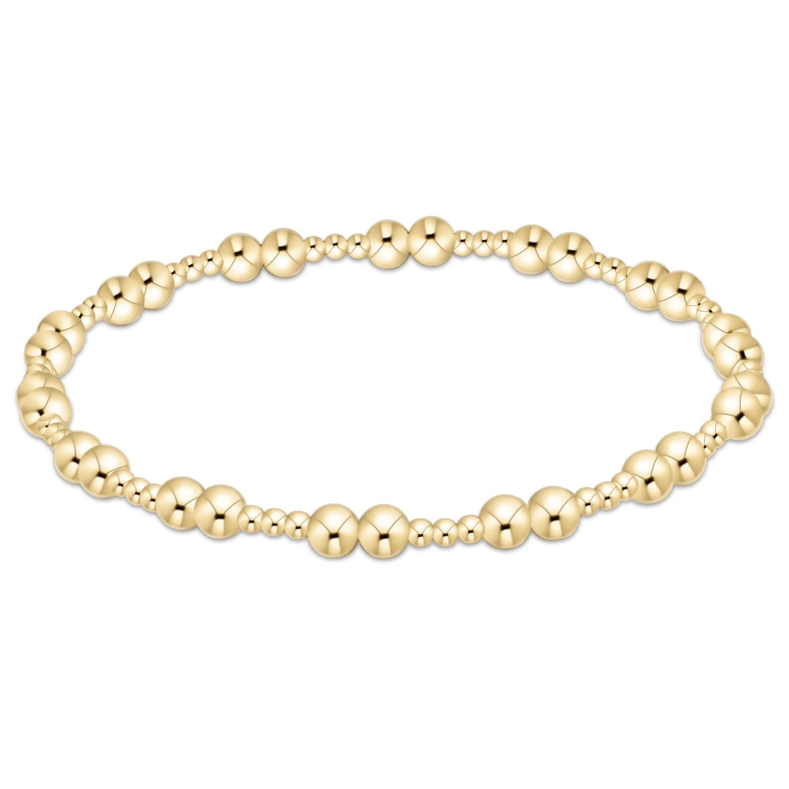 E Newton Together gold 4mm bracelet