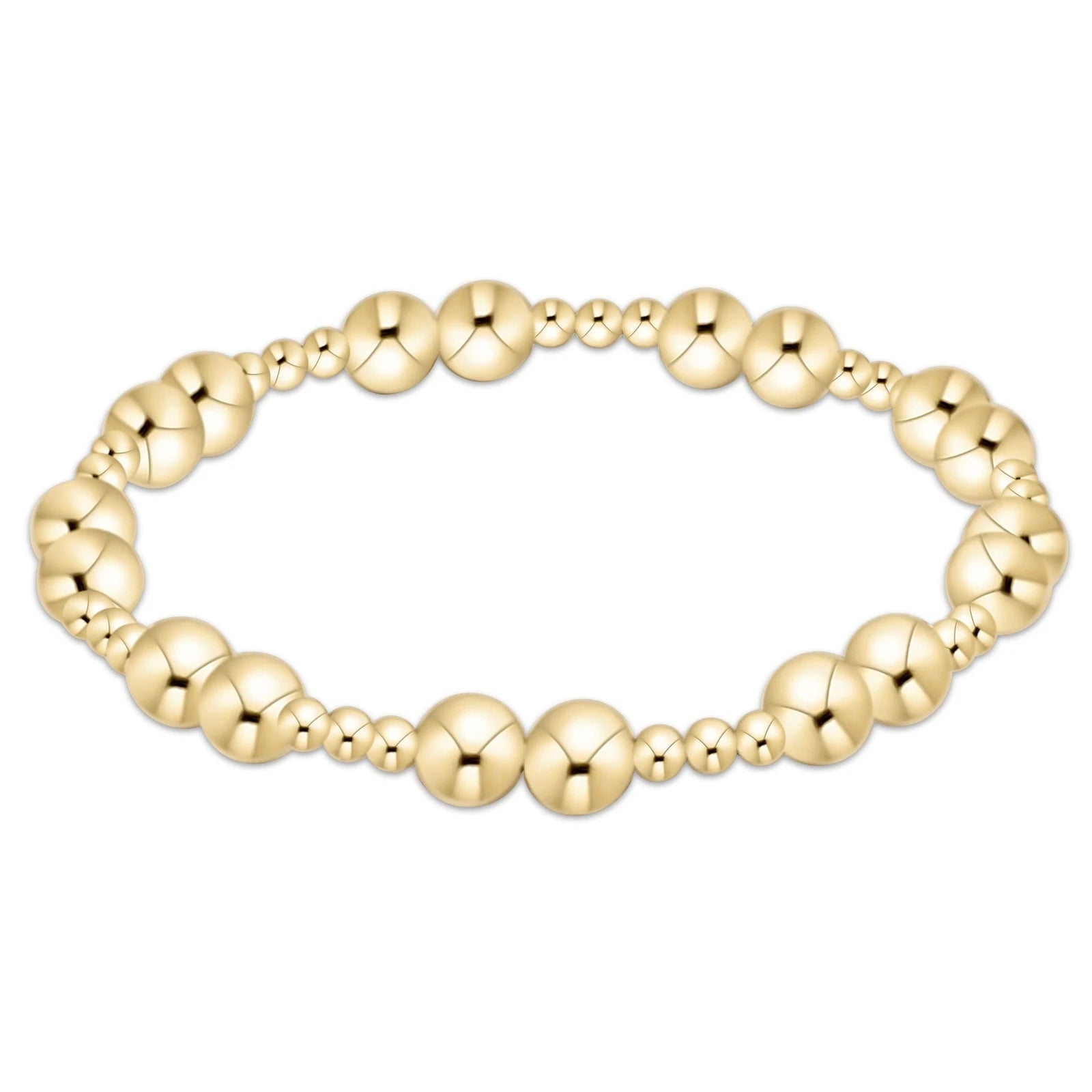 E Newton Together gold 6mm bracelet