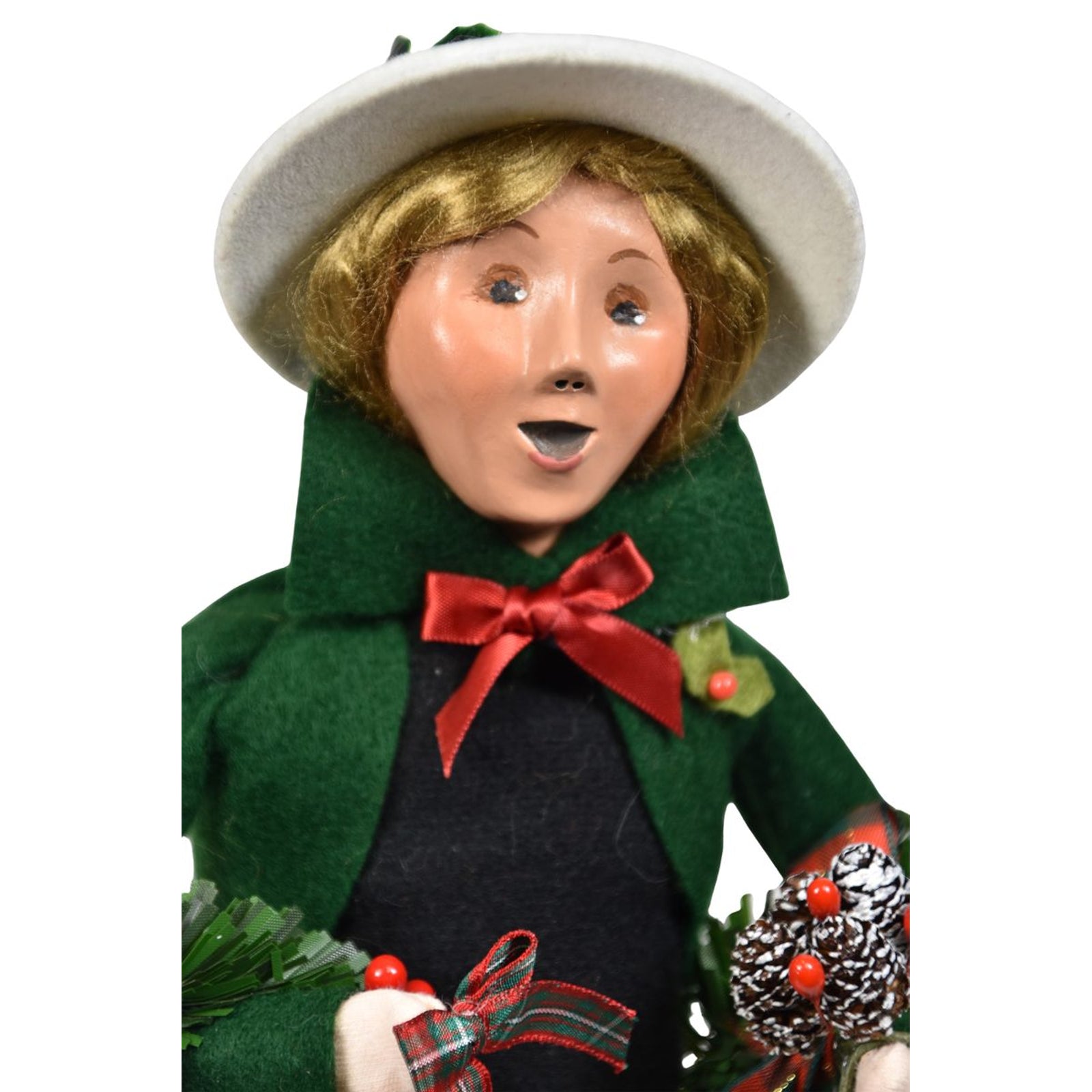 Byers' Choice Holly Wreathmaker Caroler, view 2