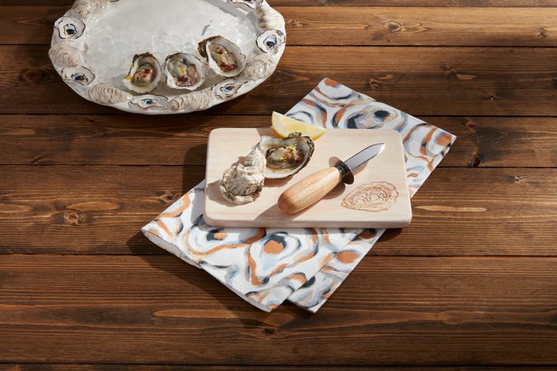 Oyster Shucking Board Set