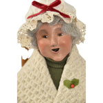 Byers' Choice Workshop Mrs. Claus Caroler, view 2