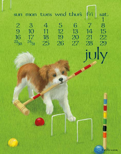 Dog Days Calendar
