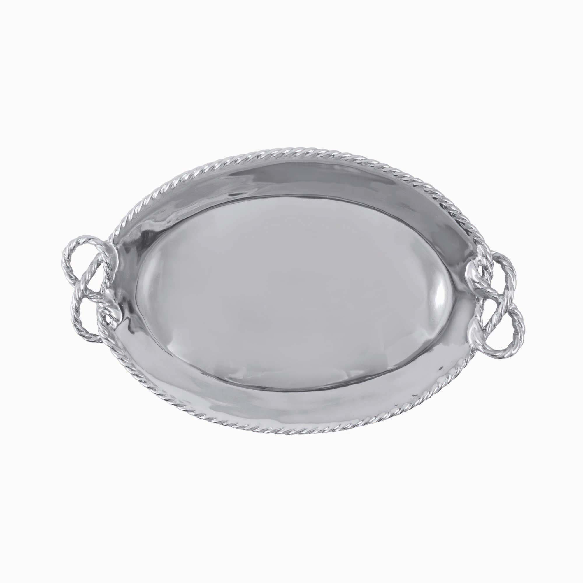 Rope Oval Serving Tray