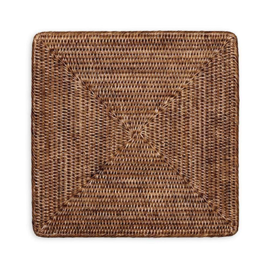 Rattan Square Placemat - Fab Vila