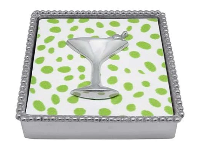Cocktail Beaded Napkin Box
