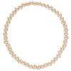 Classic gold 4mm bead bracelet - Fab Vila