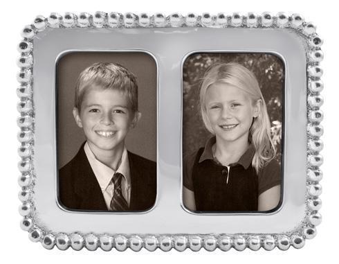 Beaded 2x3 Double Frame - Fab Vila