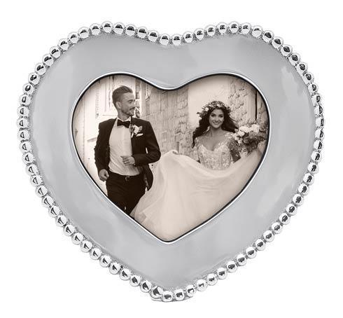 Beaded Heart Frame 4X6 - Fab Vila