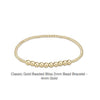Classic Gold Bliss Bracelet in 2mm, 2.5mm, or 3mm by E Newton
