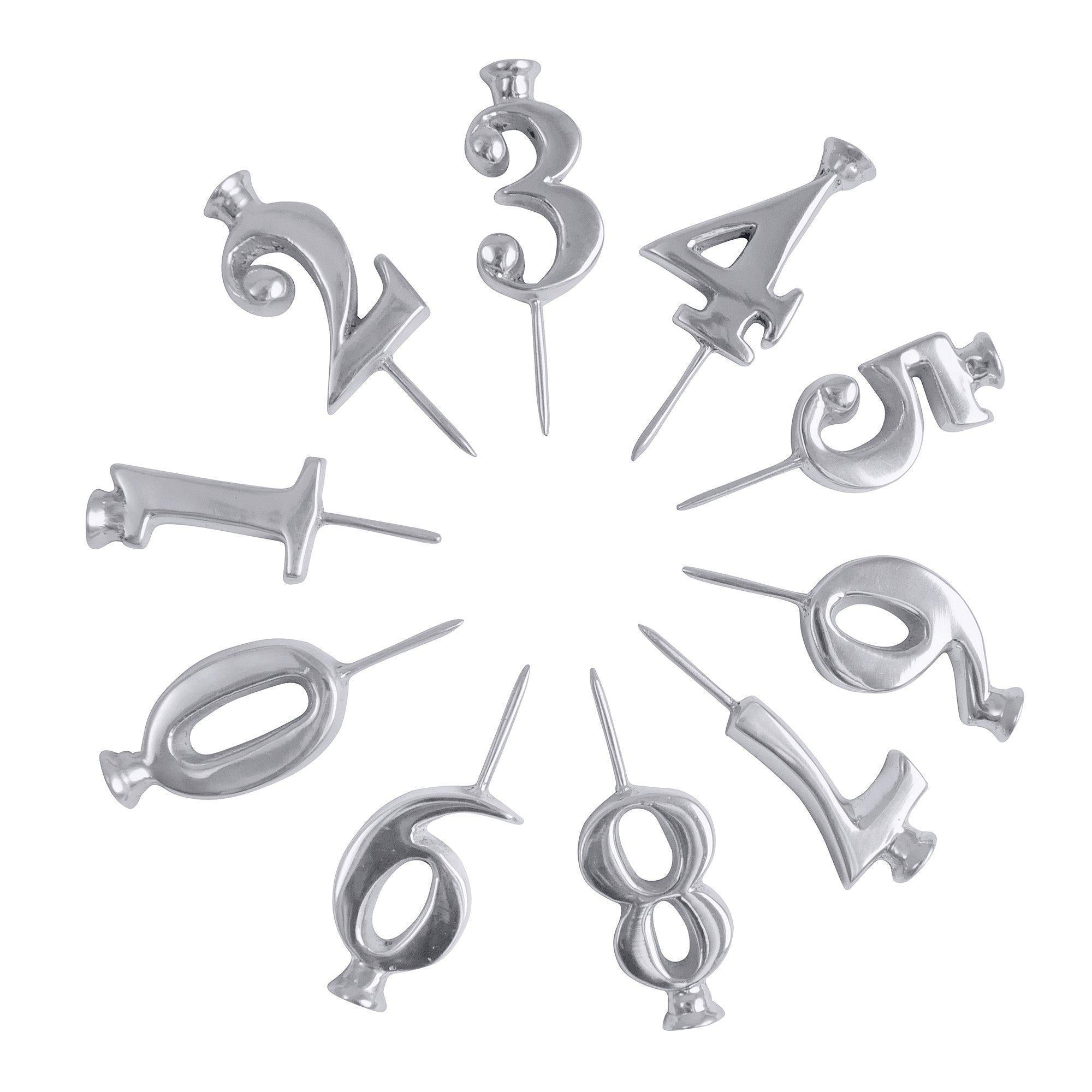 NUMBER CANDLE HOLDER SET - Fab Vila