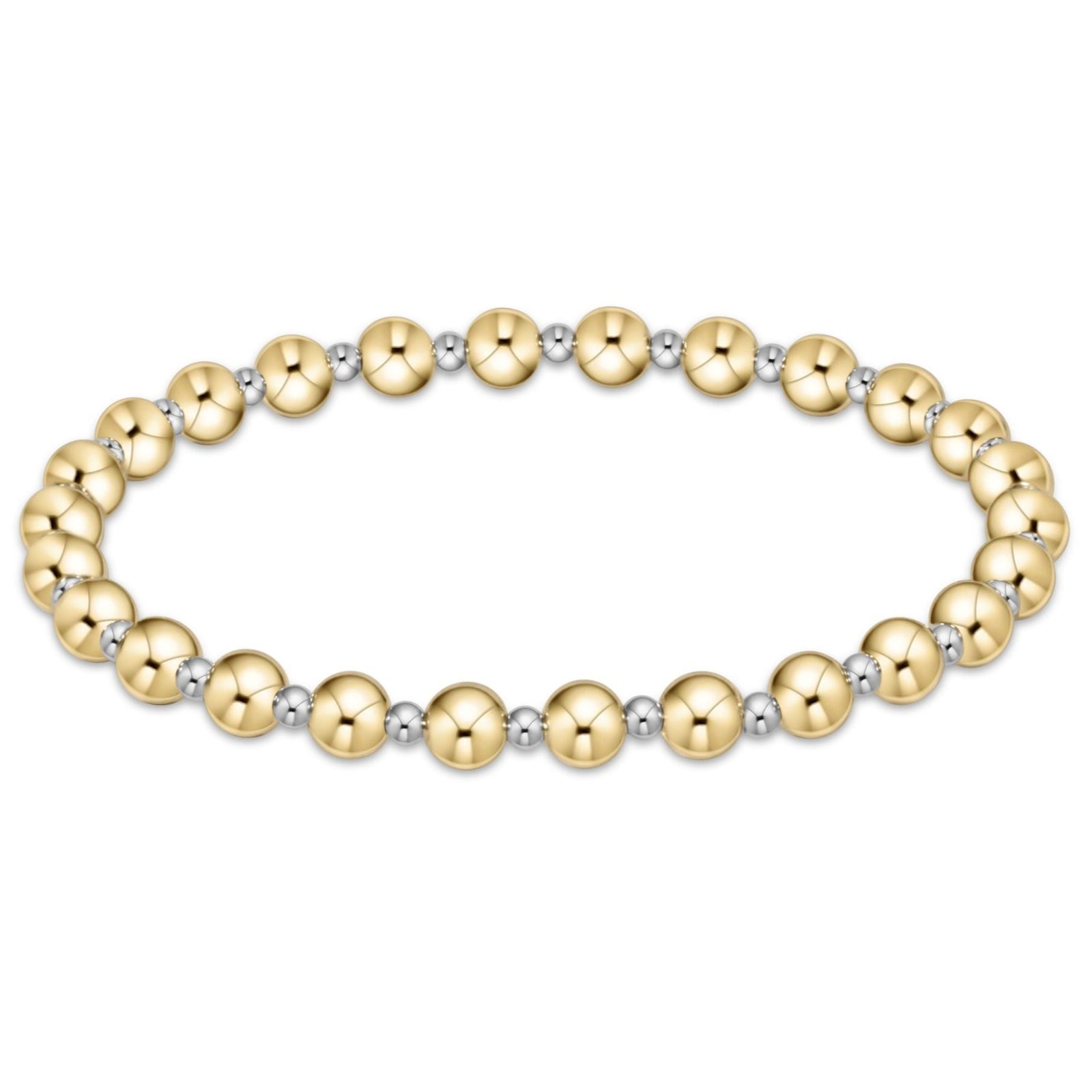 E Newton Classic Grateful bracelet- mixed metal, view 2