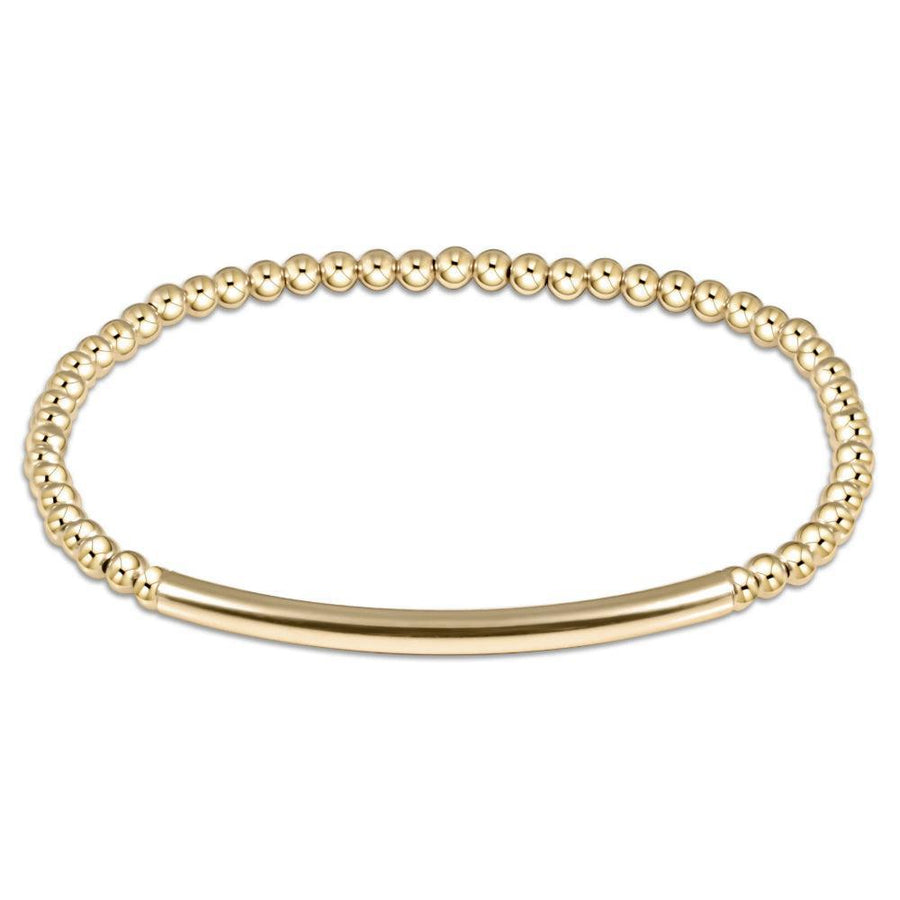 14k Solid Gold Rope Chain Bracelet 2.5mm, Florence Collection