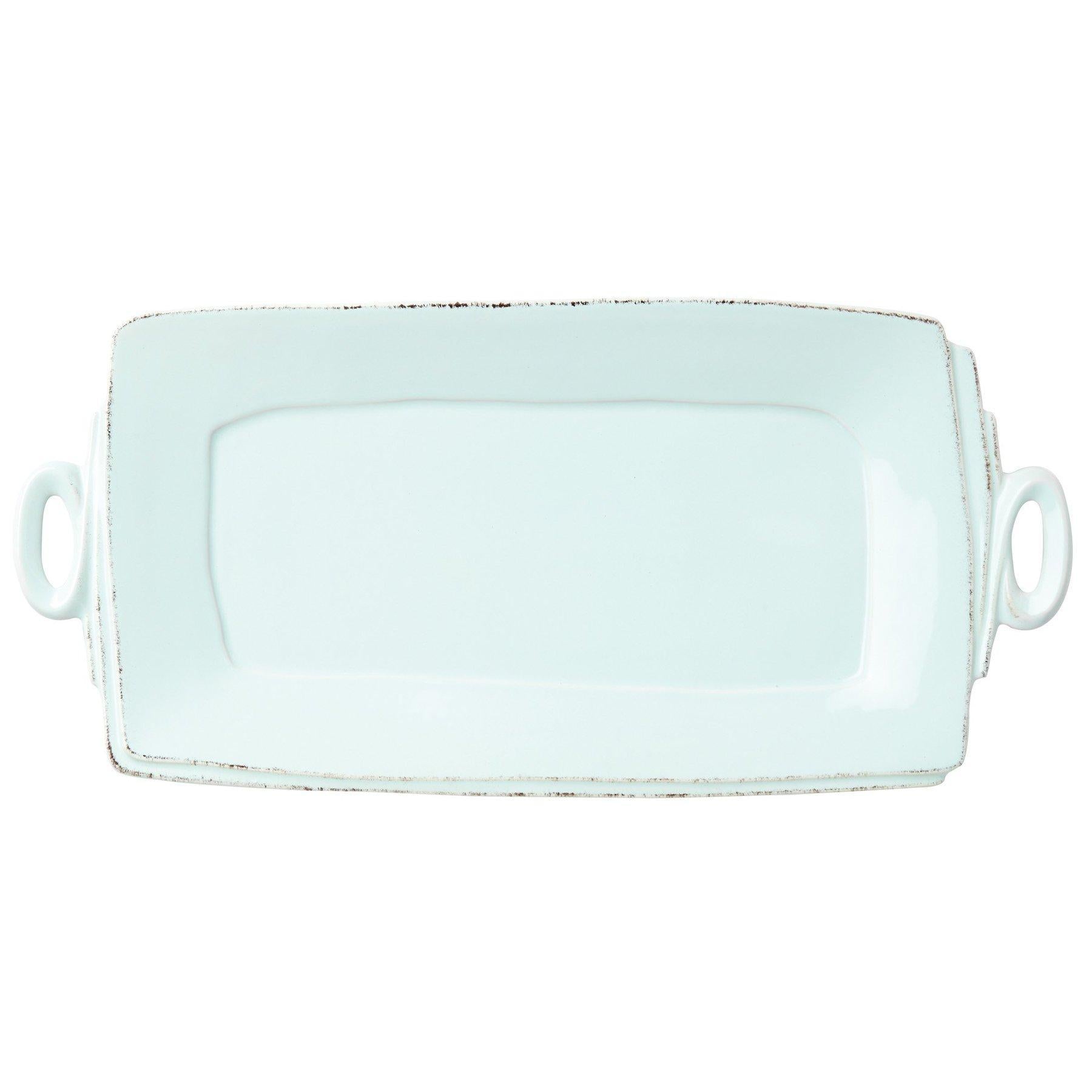Lastra Handled Rectangular Platter