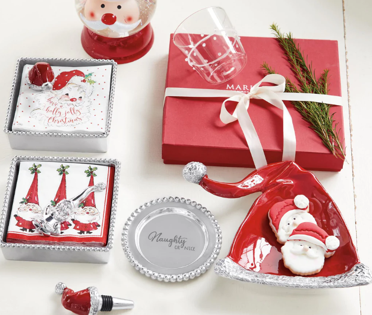 Santa Hat Candy Dish